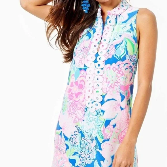 NWT Lilly Pulitzer Jane Shift Dress - Picture 2 of 5
